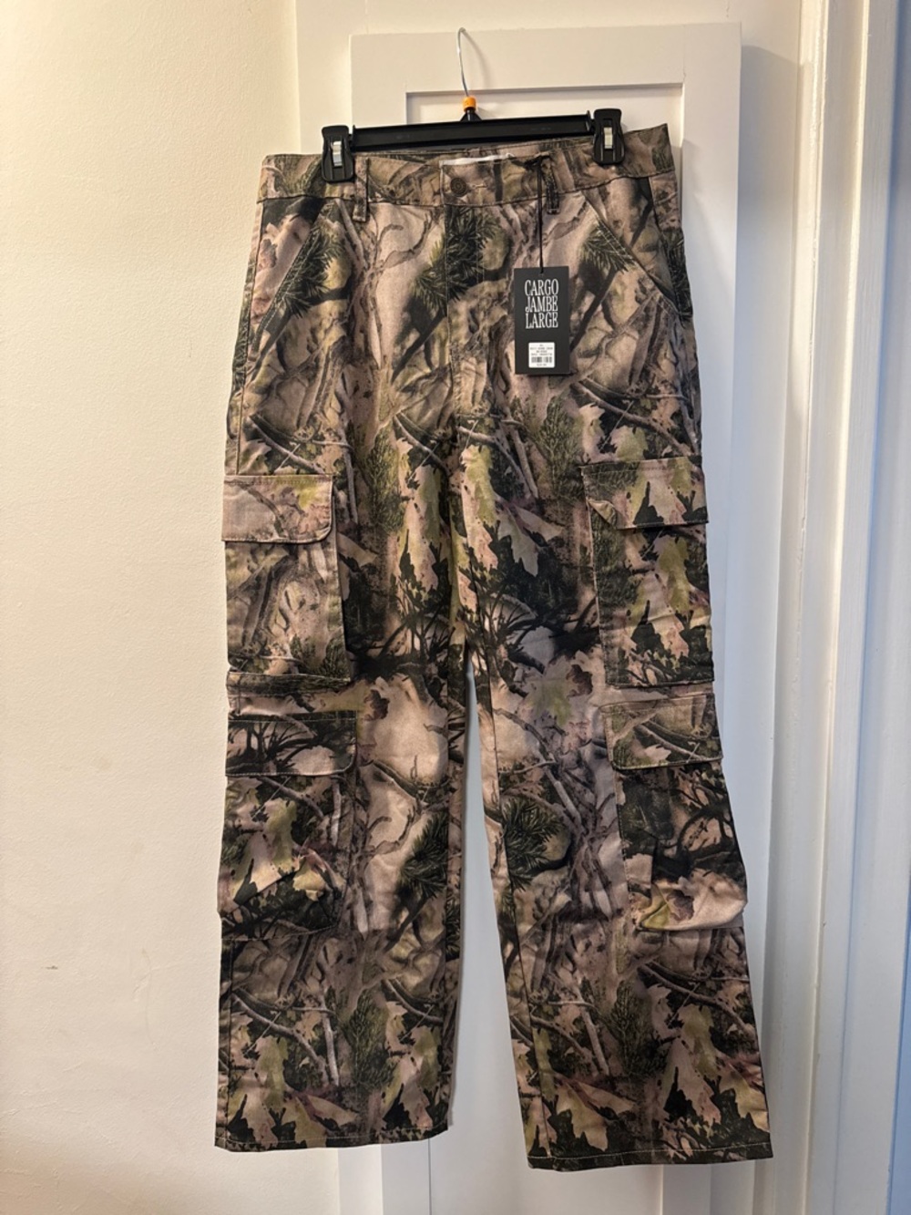 Camo Cargo Pants - Green/Khaki